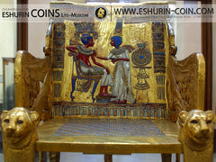 Cook Islands 2015 25/20 dollars Masterpieces of Art - Masterpieces of Art GOLDEN THRONE silver 93.3g gold 7.09g coin