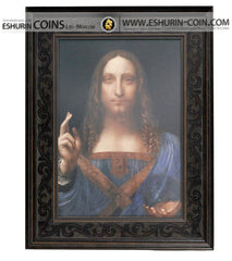 Solomon Island 2019 150 Dollars Leonardo da Vinci’s Salvator Mundi 1 500g Silver