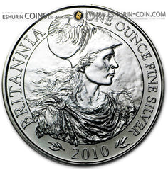 United Kingdom 2010 2 pounds Britannia 1 oz Proof silver coin