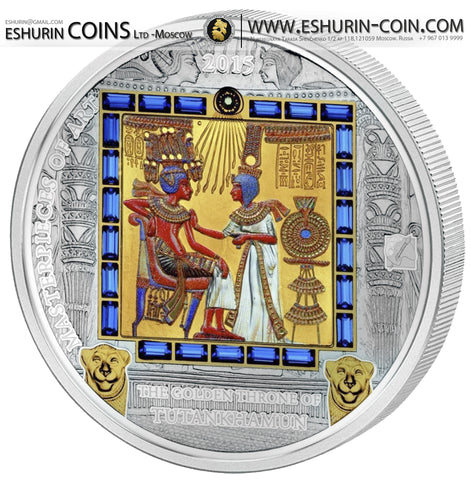 Cook Islands 2015 20 dollars Masterpieces of Art Golden Throne COKISLDART0029