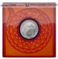 Canada 2013 20 dollars Lunar Year of the Snake Silver 1/4 oz