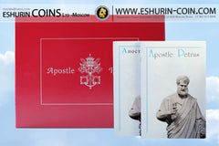 Liberia 2009 100 Dollars Apostle Petrus 1kg silver coin Либерия 2009 100 Долларов Апостол Пётр 1кг серебро монета