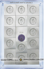 Niue 2014 10$  1 Kg Silver Set 15 Coin