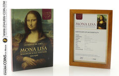 Ivory Coast 2017 10 000 Francs  Codex of Leonardo da Vinci  Mona Lisa  Giants of Art 1 081g   Silver Set  Ивуар 2017  10 000 Франков Кодекс Леонардо да Винчи  Мона Лиза 1 081г серебро набор eshurin coins premium presents подарки для руководителей 