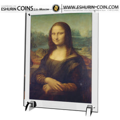 Ivory Coast 2017 10 000 Francs  Codex of Leonardo da Vinci  Mona Lisa  Giants of Art 1 081g   Silver Set  Ивуар 2017  10 000 Франков Кодекс Леонардо да Винчи  Мона Лиза 1 081г серебро набор eshurin coins premium presents подарки для руководителей 