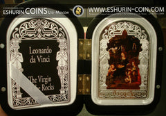 Andorra 2013 Madonna Virgin of the Rocks Leonardo da Vinci Kilo Silver Coin 1kg