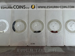 Niue 2012 5 Dollar Leonardo da Vinci The Last Supper Giants of Art 700g Silver Set 7 coins  Ниуэ 2012 5 Долларов Леонардо да Винчи Тайная вечеря Гении искусства 700г серебро набор 7 монет 